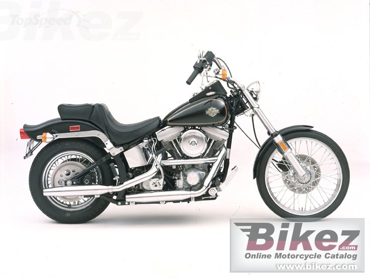 Big  fxst 1340 softail picture and wallpaper from Bikez.com